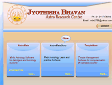Tablet Screenshot of jyodhishabhavan.com